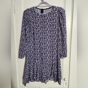 Zara longsleeve floral dress, size Medium